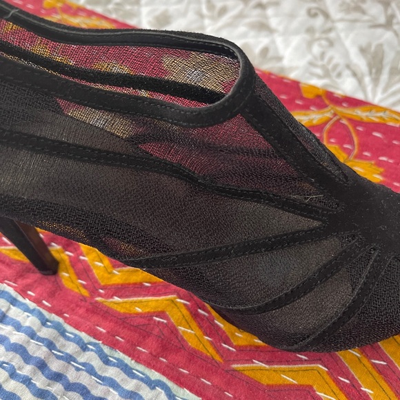 SEXY mesh like fabric high heel shoes - Picture 4 of 5